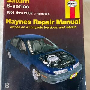 Saturn S series 1991 to 2002 repair manual book 87010